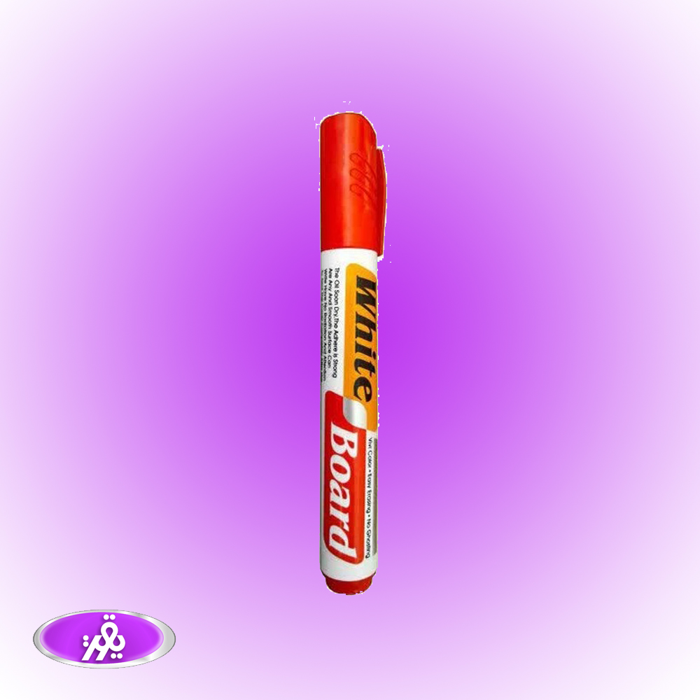 ماژیک وایت برد قرمز برند K.M.T